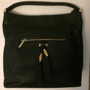 Olivia + Joy Black Handbag